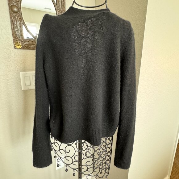 Auth Vince 100% Cashmere Black Cardigan XS - Picture 3 of 7